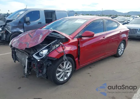 2015 Hyundai Elantra Se из США, поврежденный, VIN 5NPDH4AE0FH588019